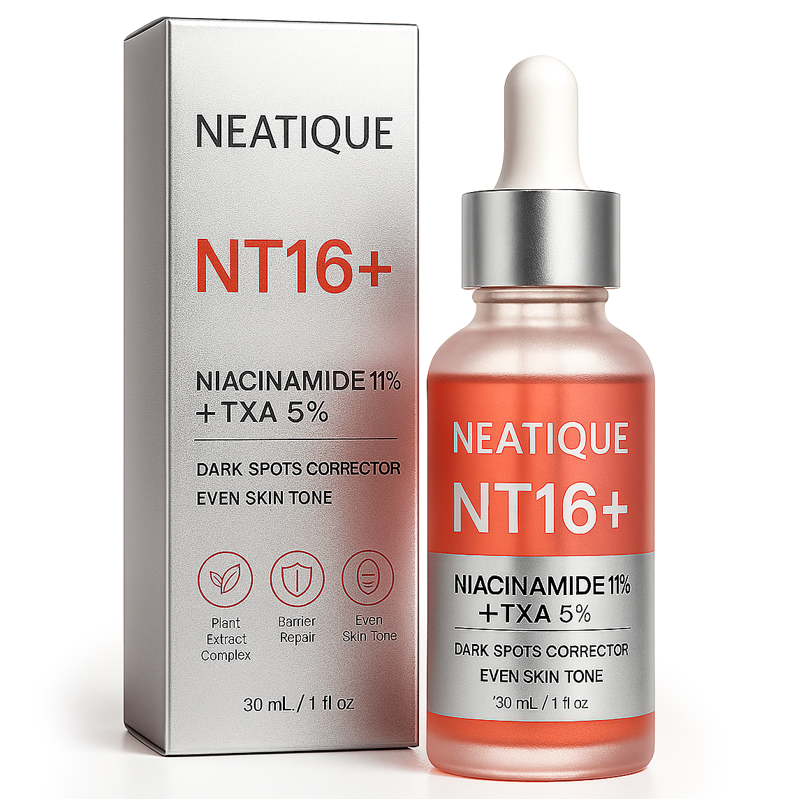 Best Niacinamide Serum 11% + Tranexamic Acid Serum 5% 30mL / 1 fl oz | Neatique - Image 2